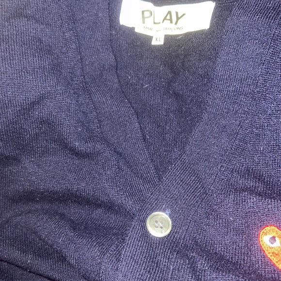 Comme des Garçons PLAY Cardigan - Picture 3 of 7